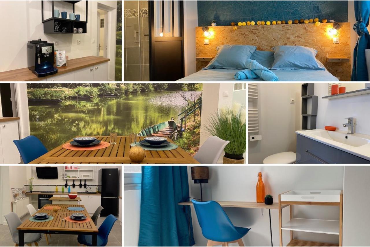 La Maison D'Angelique - Colocation Hoteliere A 150M Gare Tgv- Grande Cuisine Equipee & Salon - Fibre - Netflix 尼奥尔 外观 照片